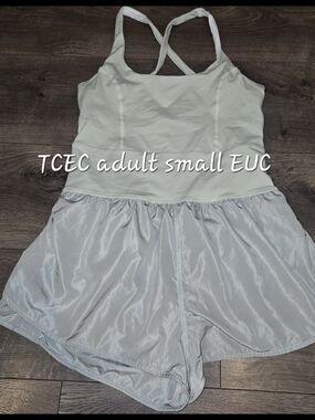 Active Tank Romper - Strappy Back